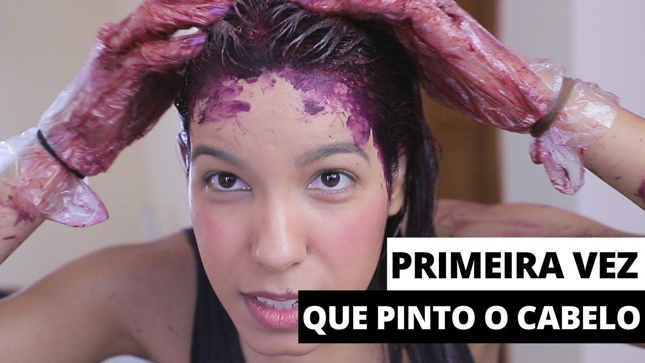 MARSALA ESCURO - PINTEI SOZINHA MEU CABELO - COR MAXTON 5.26