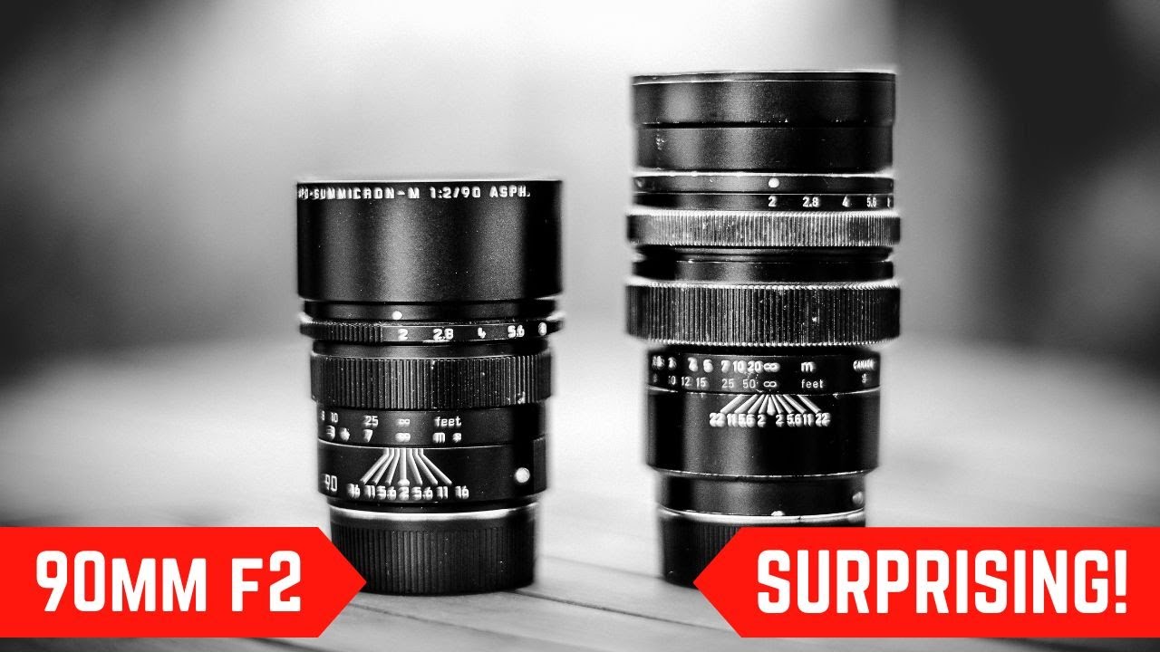 🔴 Best Leica Lens for Portraits?  |  Leica Summicron 90mm f2 APO vs Pre-ASPH