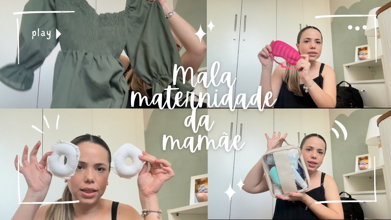 MALA MATERNIDADE DA MAMÃE PARA UM PARTO CESÁREA  