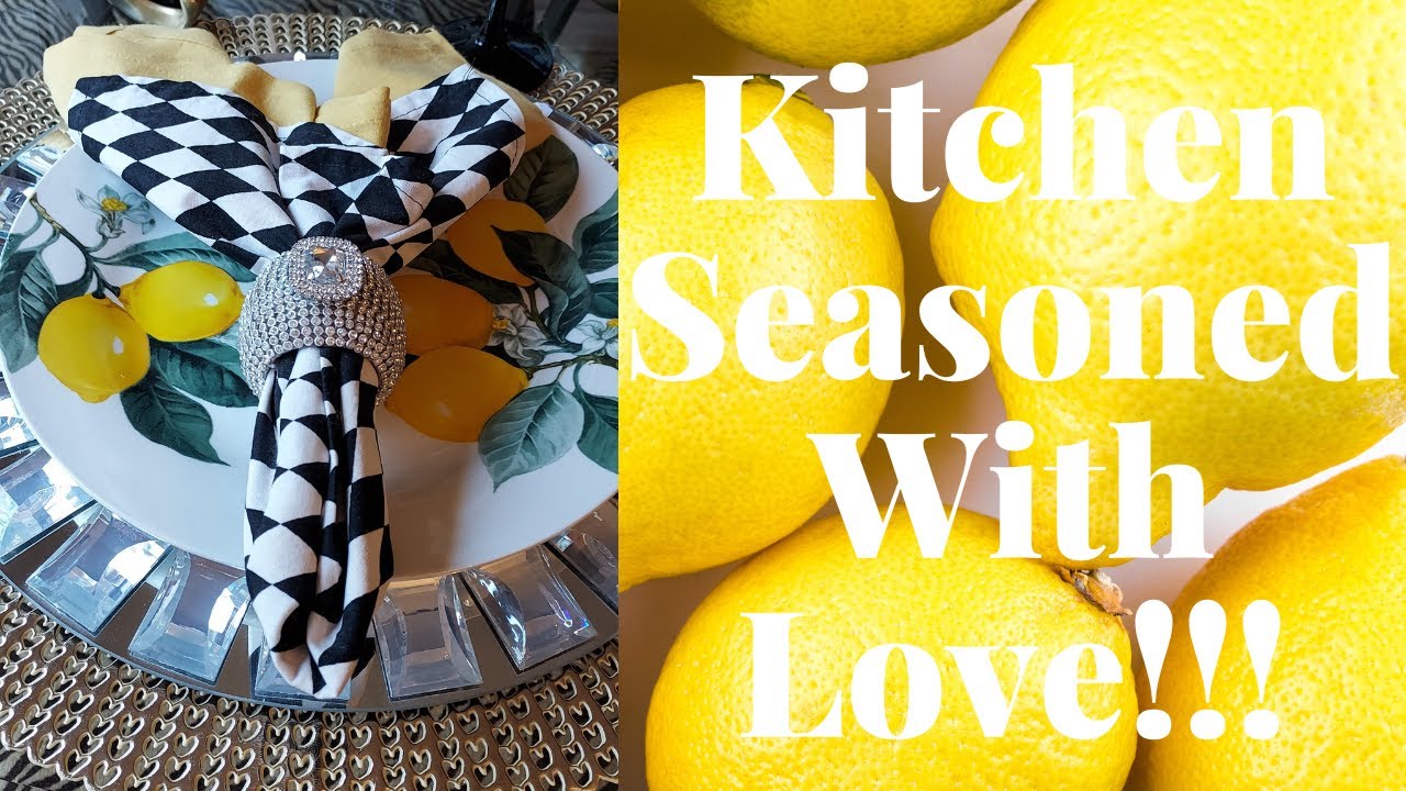 A KITCHEN SEASONED WITH LOVE!!!  INCLUDING HOW TO PAINT CABINETS WITHOUT ANY SANDING.