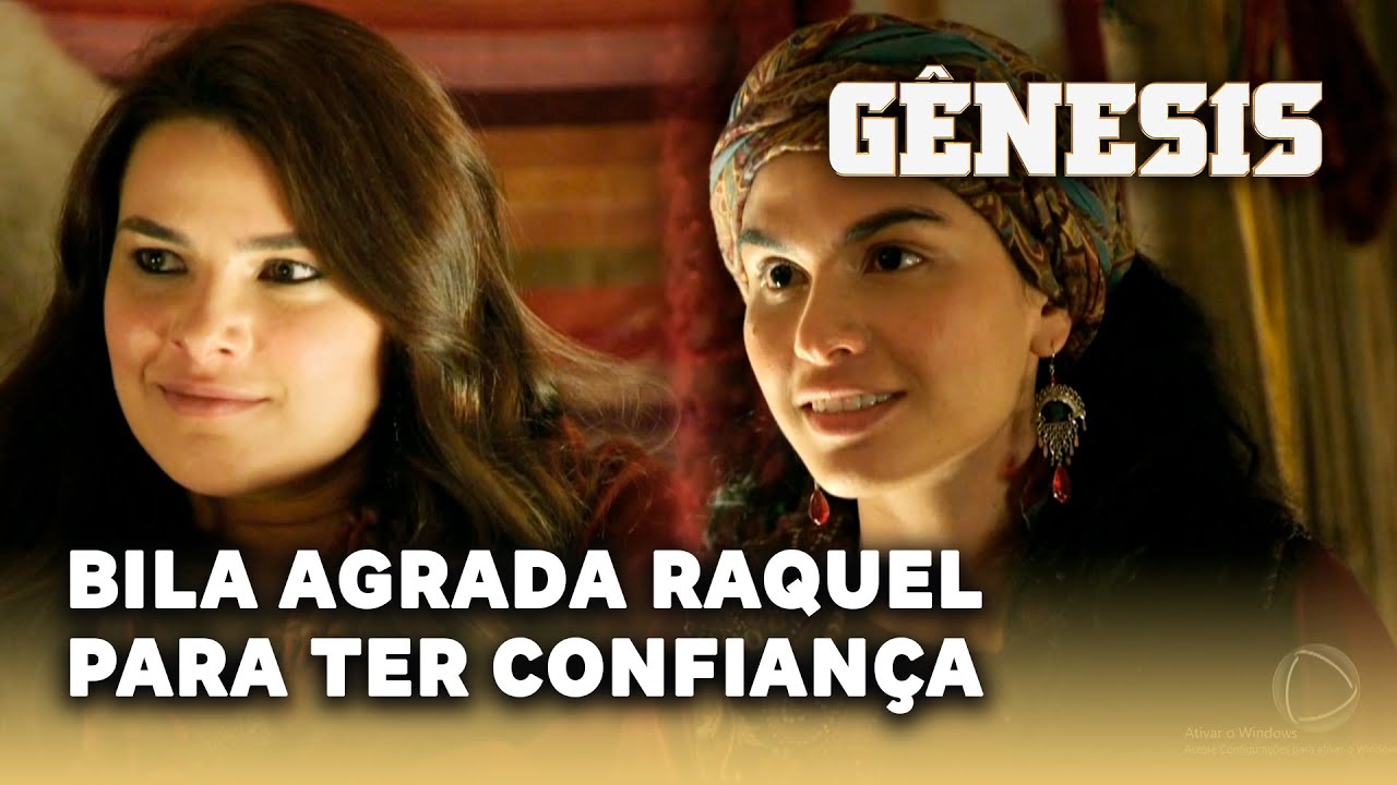 NOVELA GÊNESIS: Bila agrada Raquel para ganhar sua confiança