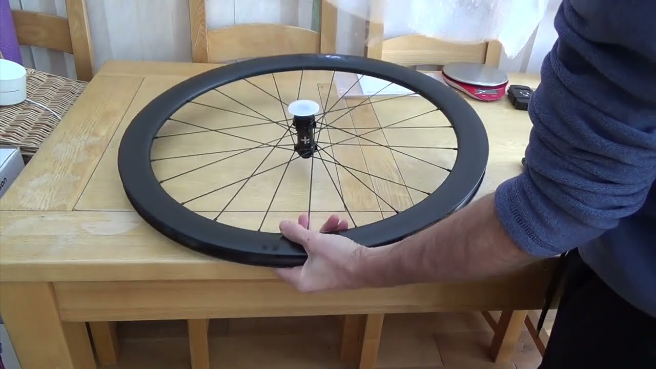 +Vel 50 RL Carbon Tubeless Disc Wheelset Unboxing