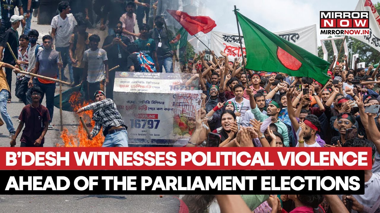 Bangladesh Witnesses Political Violence Ahead Of Parliamentary Elections In February | Watch Video