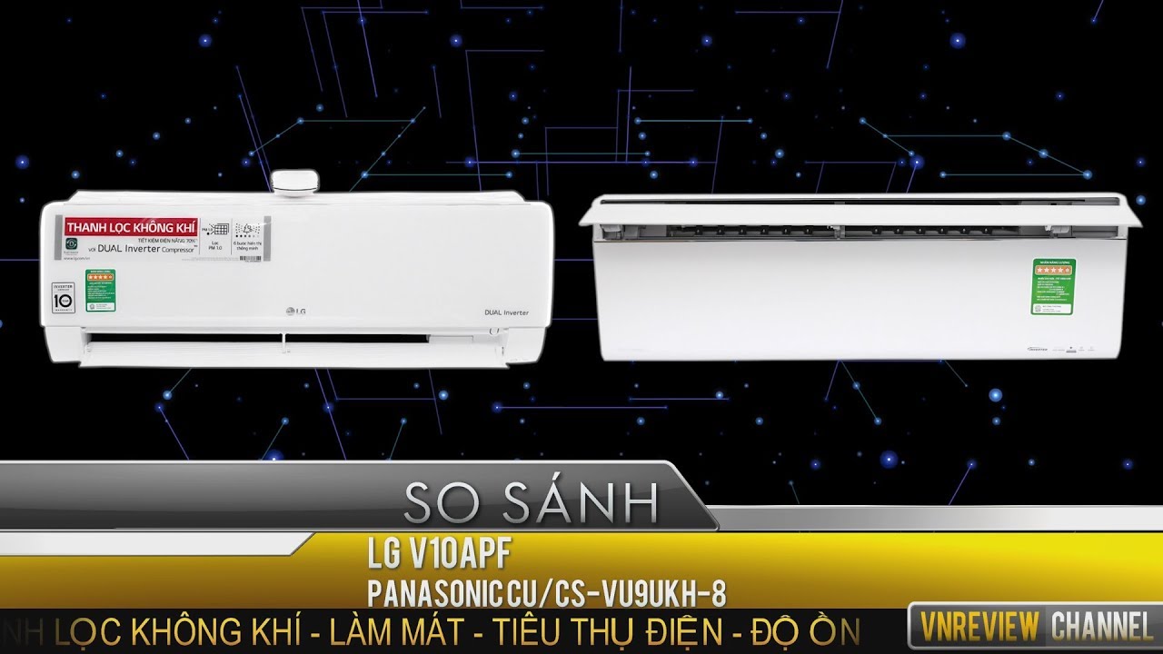 ✅VnReview - Lần đầu cho 2 điều h&ograve;a &ldquo;đấu s&uacute;ng&rdquo;: đọ khả năng lọc bụi, hao điện, ồn v&agrave; l&agrave;m m&aacute;t