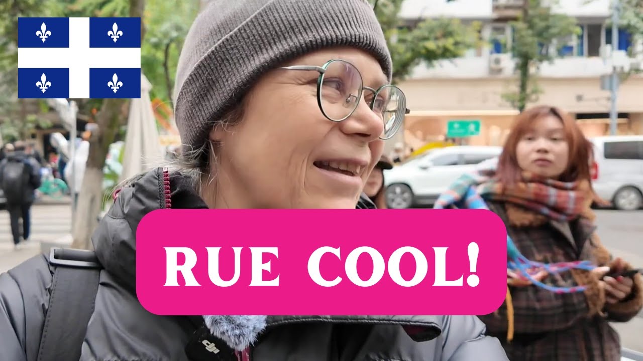 UNE RUE SUPER COOL! - Intermediate Quebec French with Subtitles | Frenchpresso