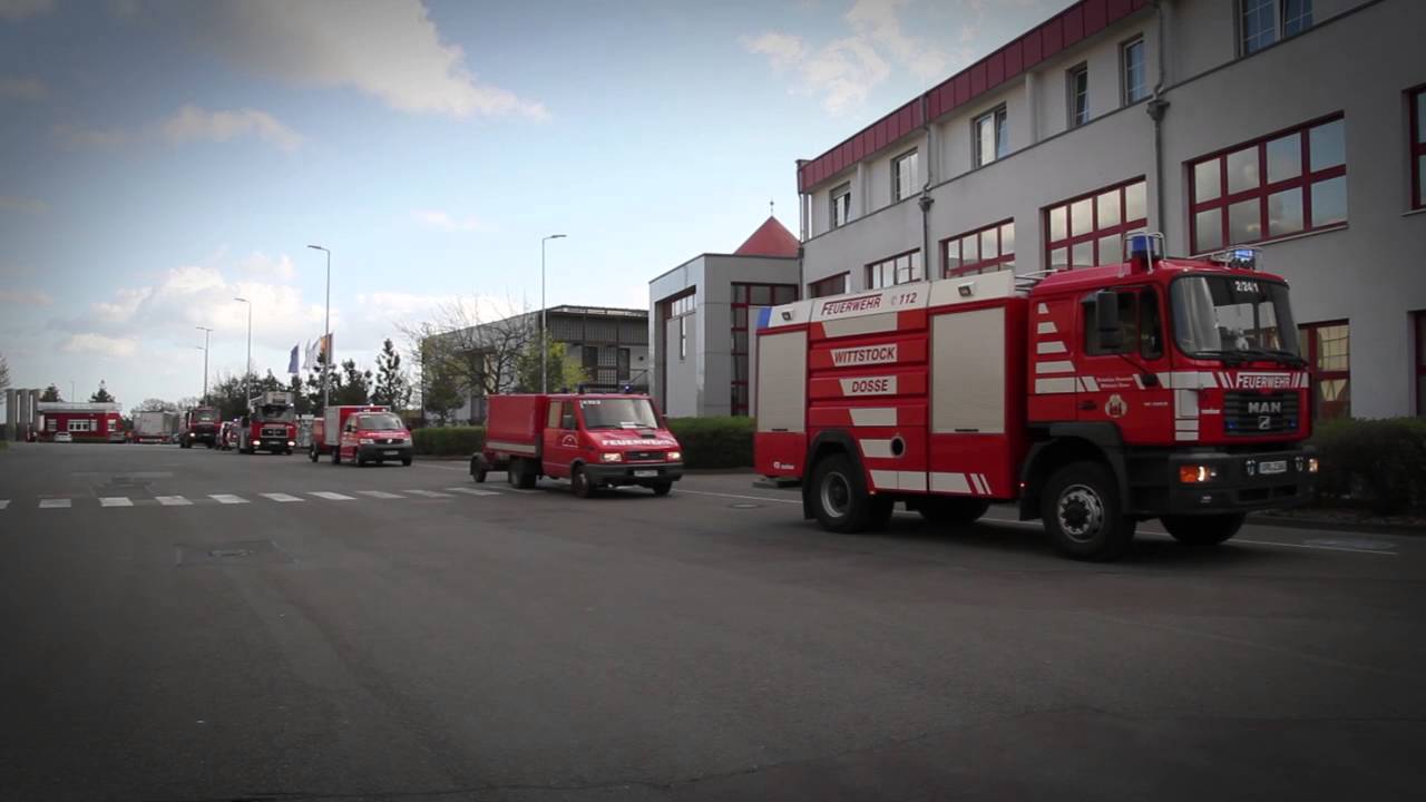 Brandschutz-Großübung bei SWISS KRONO