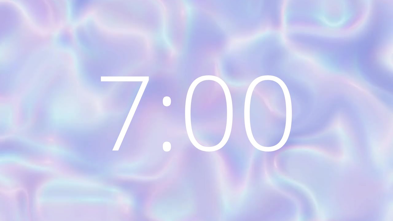 7 Minute Timer - Gentle Alarm