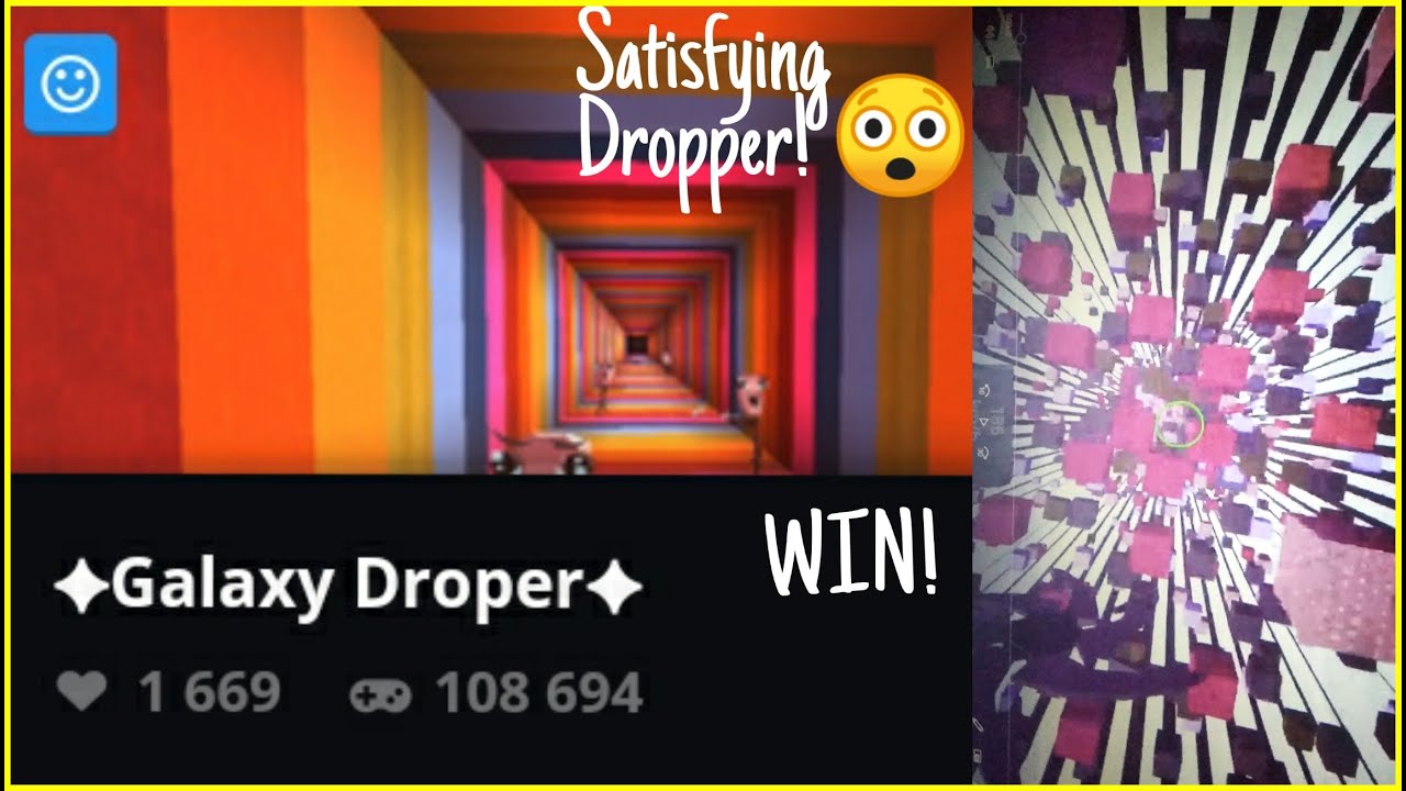 Satisfying Dropper at End of This Game! :0 | ✦Galaxу Droper✦ - KoGaMa