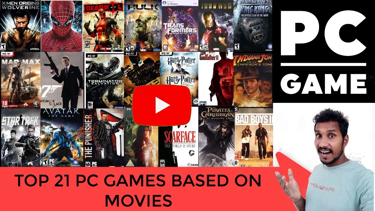 Top 21 PC games based on movies
