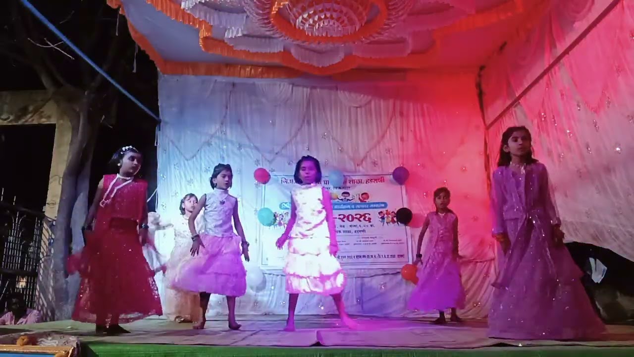 मैने पायल है छनकाई उमंग 2026 केंद्रशाळा हडसणी 