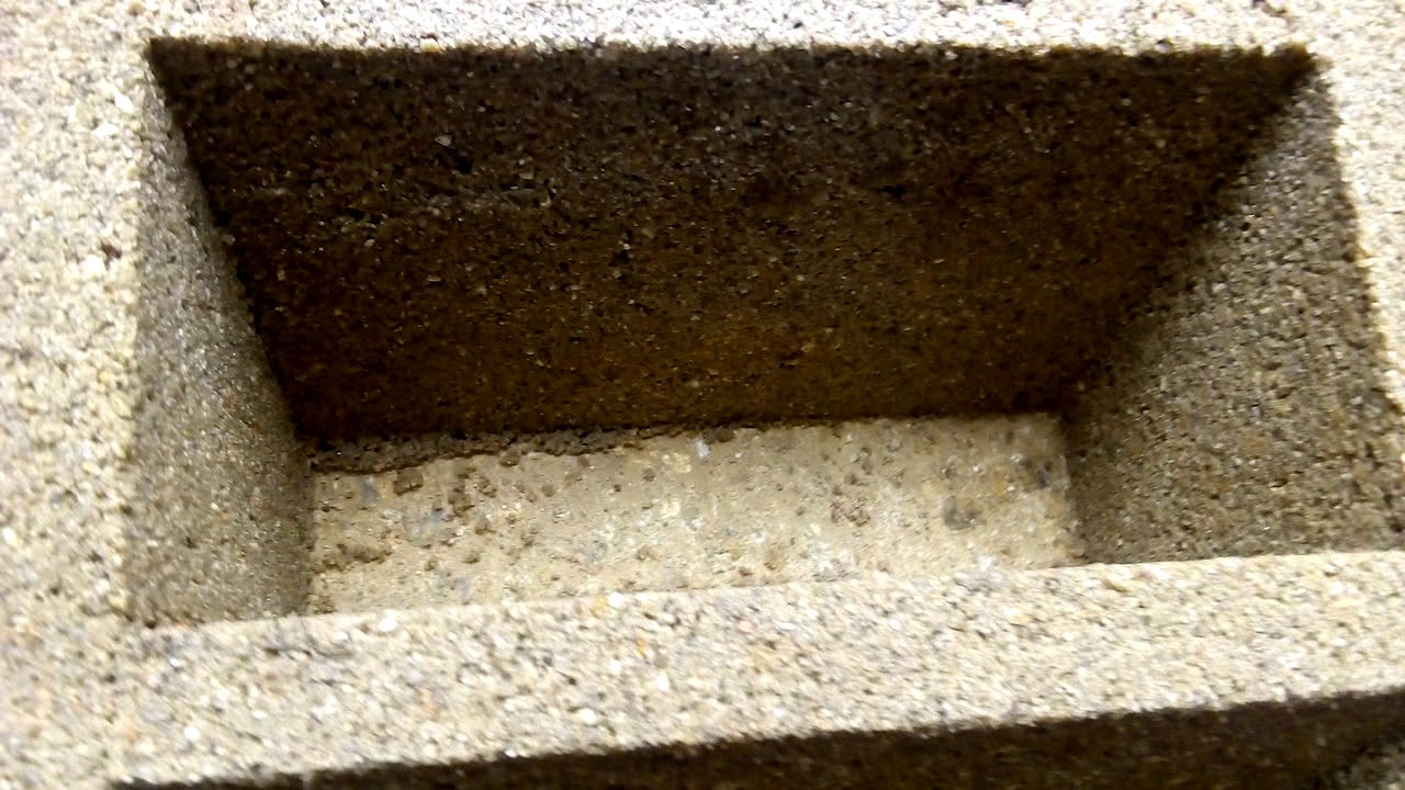 Forma para cobogó anti-chuva