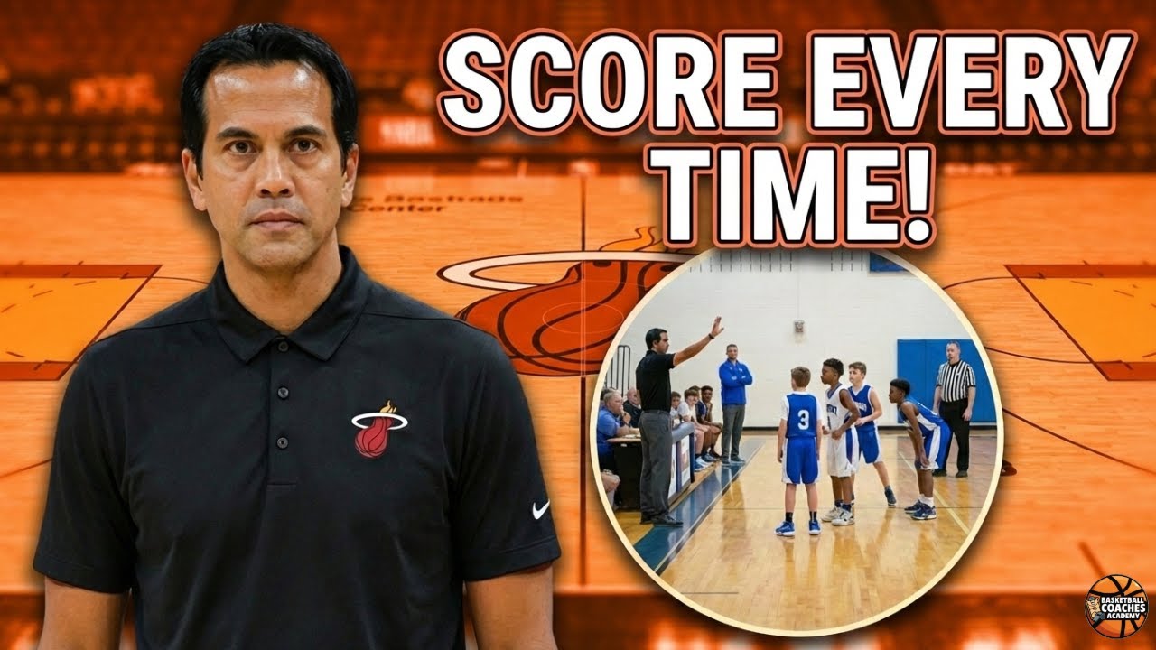 Teach Erik Spoelstra's Mastermind Sideline Out of Bounds Play! Perfect For ALL AGES
