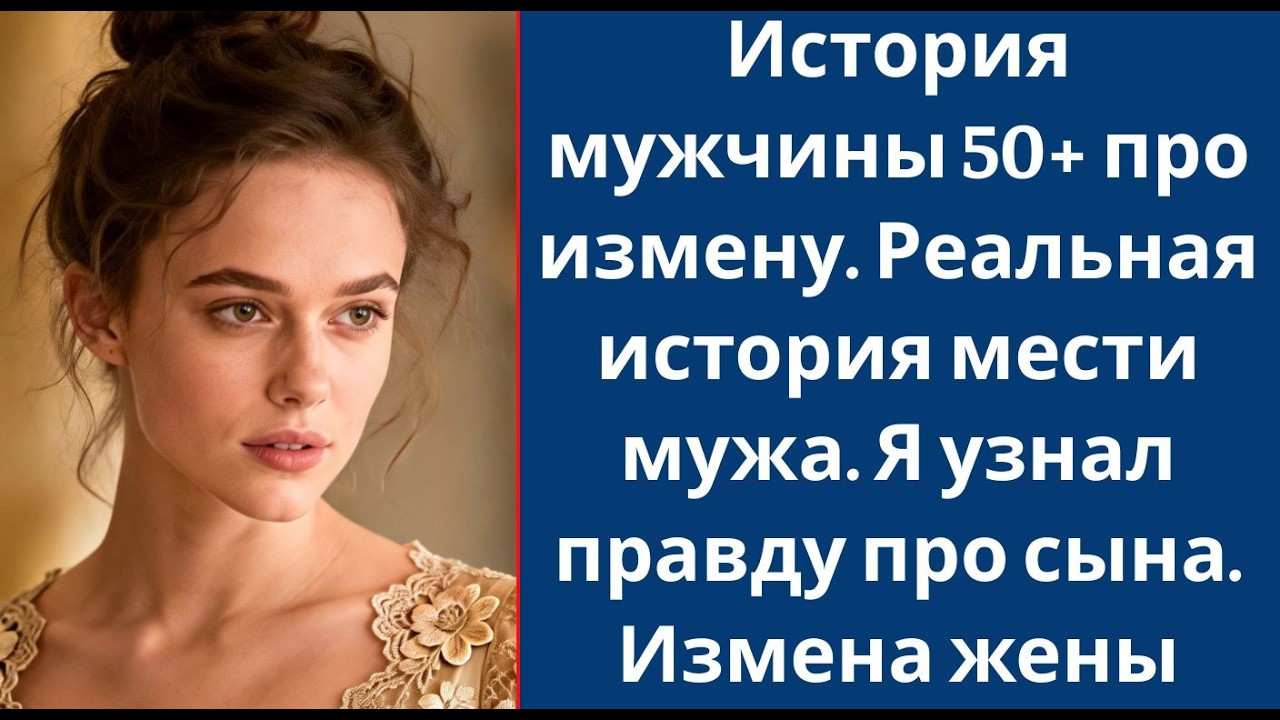 История мужчины 50+ про измену  Реальная история мести мужа  Я узнал правду про сына  Измена жен