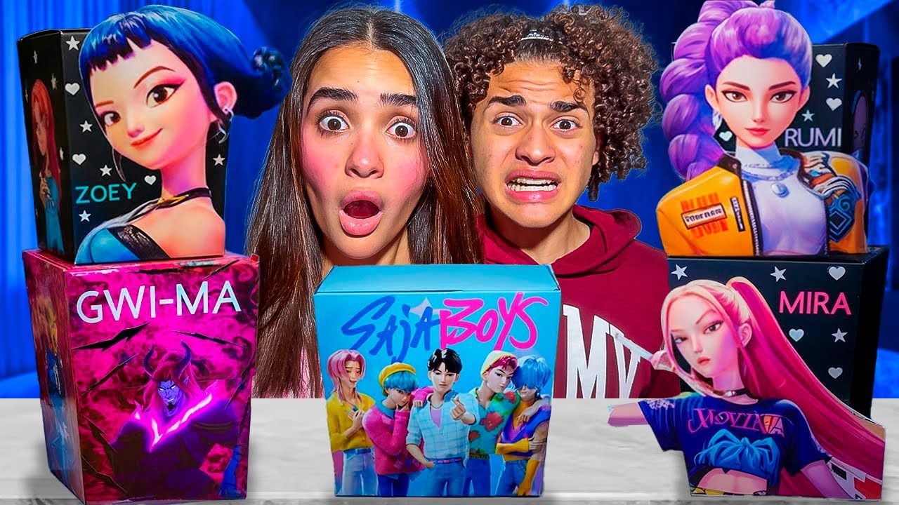 NUNCA ABRA CAIXAS MISTERIOSAS GUERREIRAS KPOP AS 3:00 HORAS DA MANHÃ...