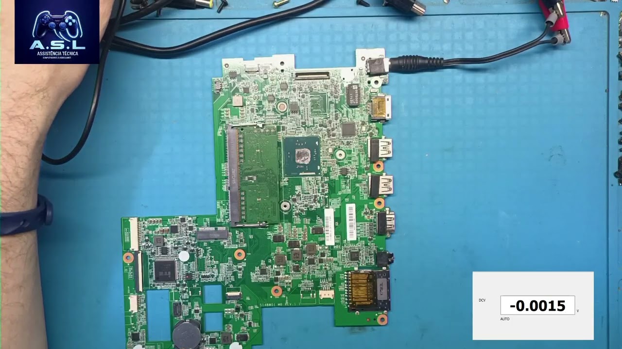 NOTEBOOK POSITIVO STILO NAO LIGA - PLACA 71R-S14BW4-T811 RESOLVIDO
