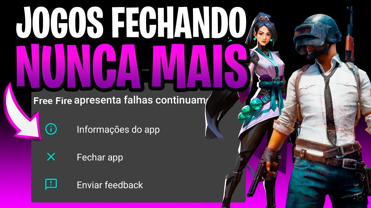 COMO RESOLVER JOGOS FECHANDO SOZINHO E TRAVANDO NO CELULAR (PASSO A PASSO) 2025