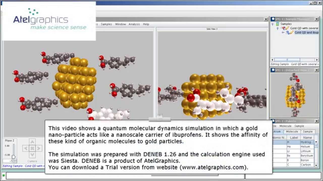 Nano Golden Shuttle for Targeted Drug Delivery. Molecular Simulation using DENEB-Siesta.