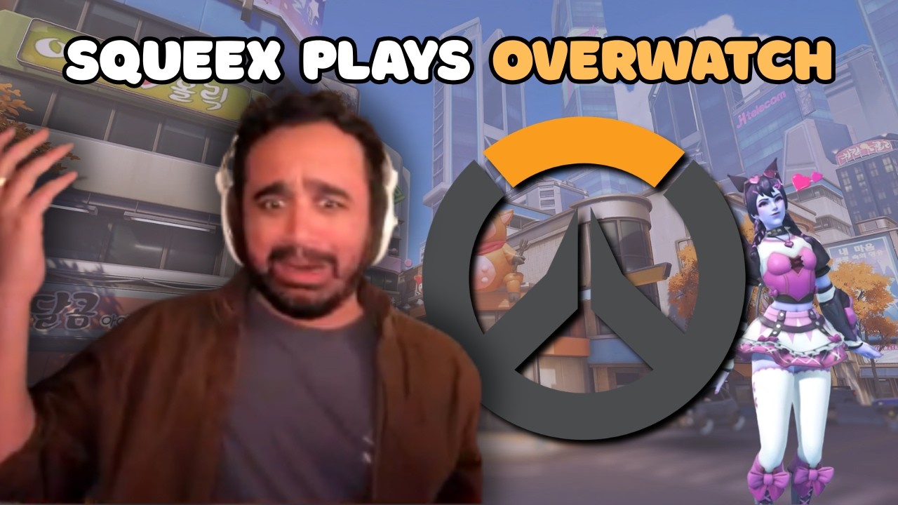 SQUEEX IN HIS OVERWATCH ERA?! (Gameplay)
