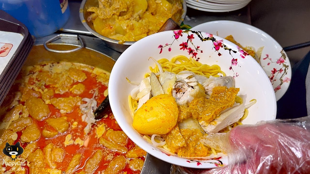 🔥Honoring Legacy—Da Po Curry Chicken Noodle, Serving heritage food back home| Singapore Hawker Food