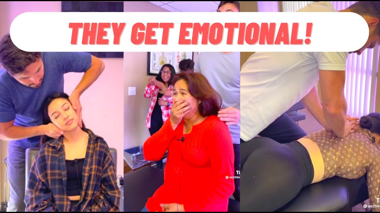TEARS OF RELIEF While Getting Chiropractic Adjustment!