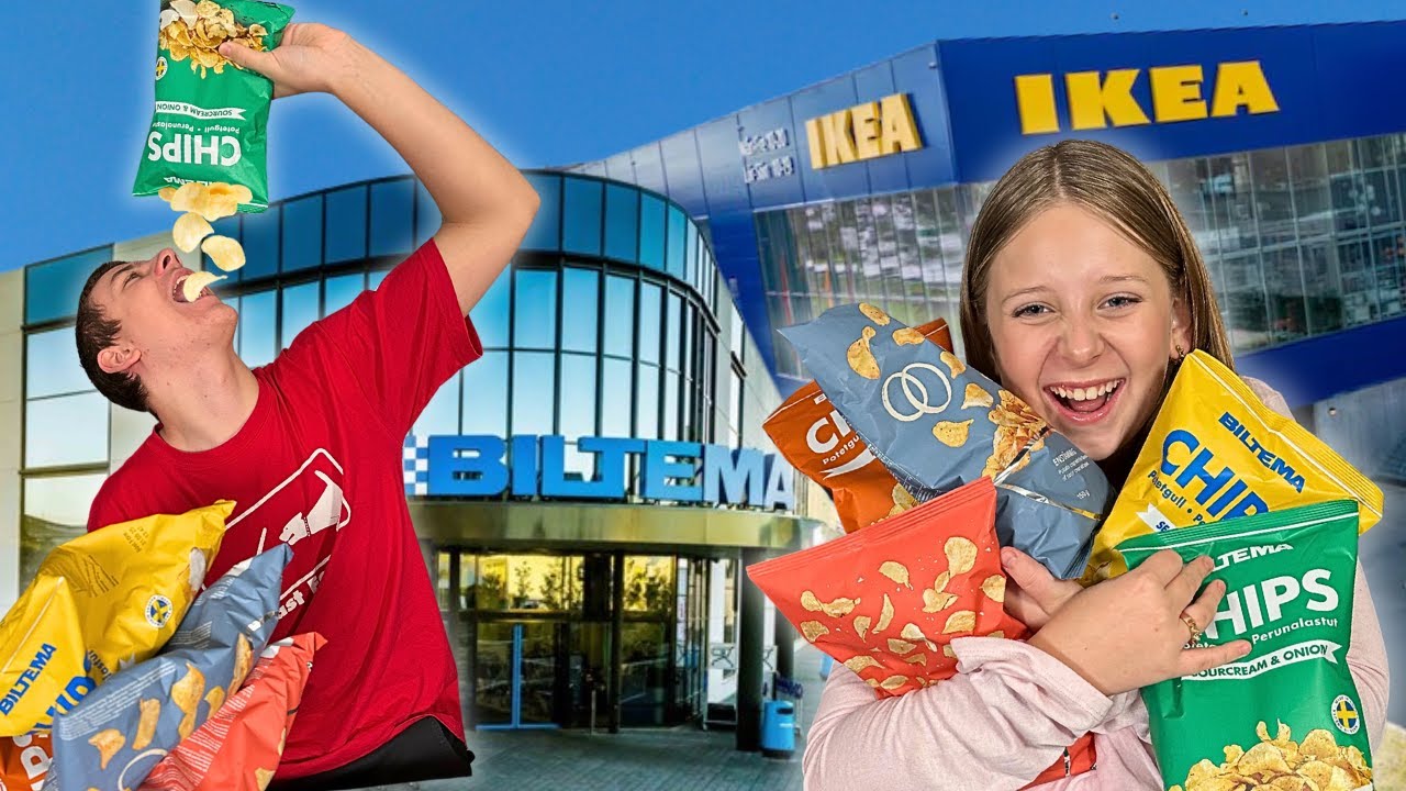 Testar ALLA Chips På BILTEMA Och IKEA