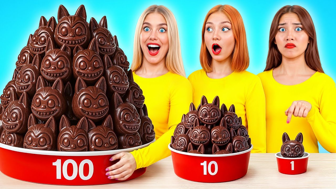 100 Слоев Еды Челлендж | Забавные Кухонные Лайфхаки от Multi DO Joy