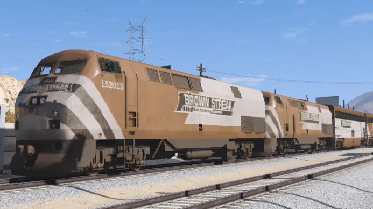 Overhauled Trains Railfanning #16 - Grand Theft Auto V