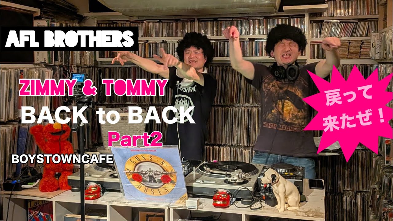 他人の空似⁉︎ ZIMMY & TOMMY のラウドロックPart2
