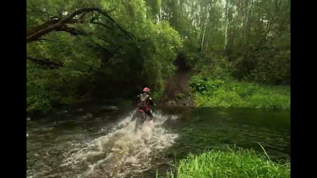 Проезд брода#эндуро #enduro #endurohard #offroad #motocross #nb300