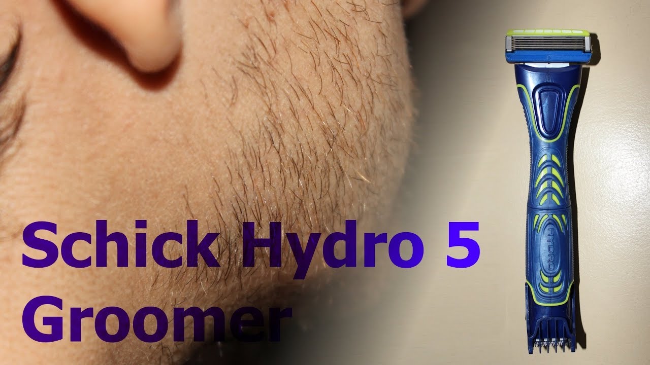 Schick Hydro 5 Groomer обзор станка с триммером