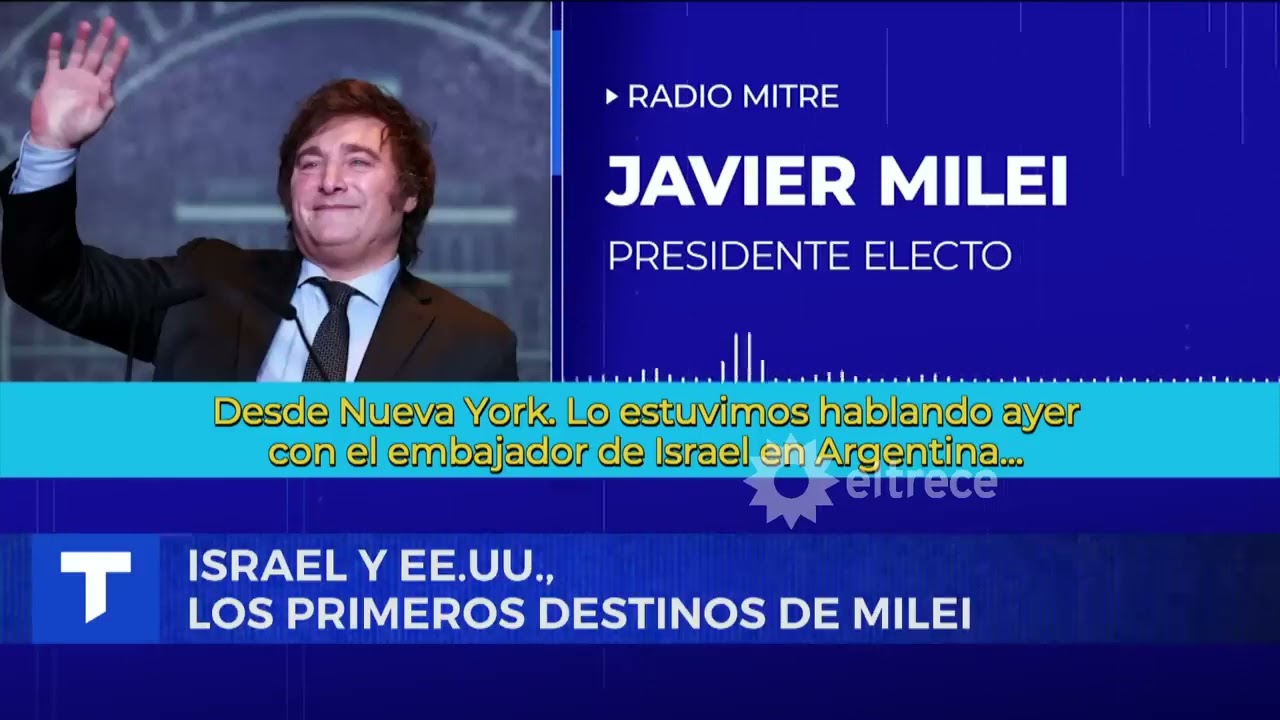 NAYIB BUKELE Y DONALD TRUMP APOYAN A JAVIER MILEI  EL MUNDO HABLA DEL NUEVO PRESIDENTE