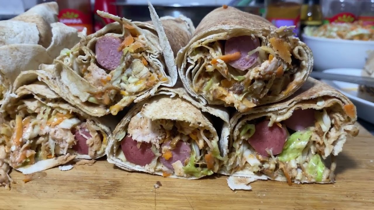 How to Make Chicken Shawarma (Nigerian style)
