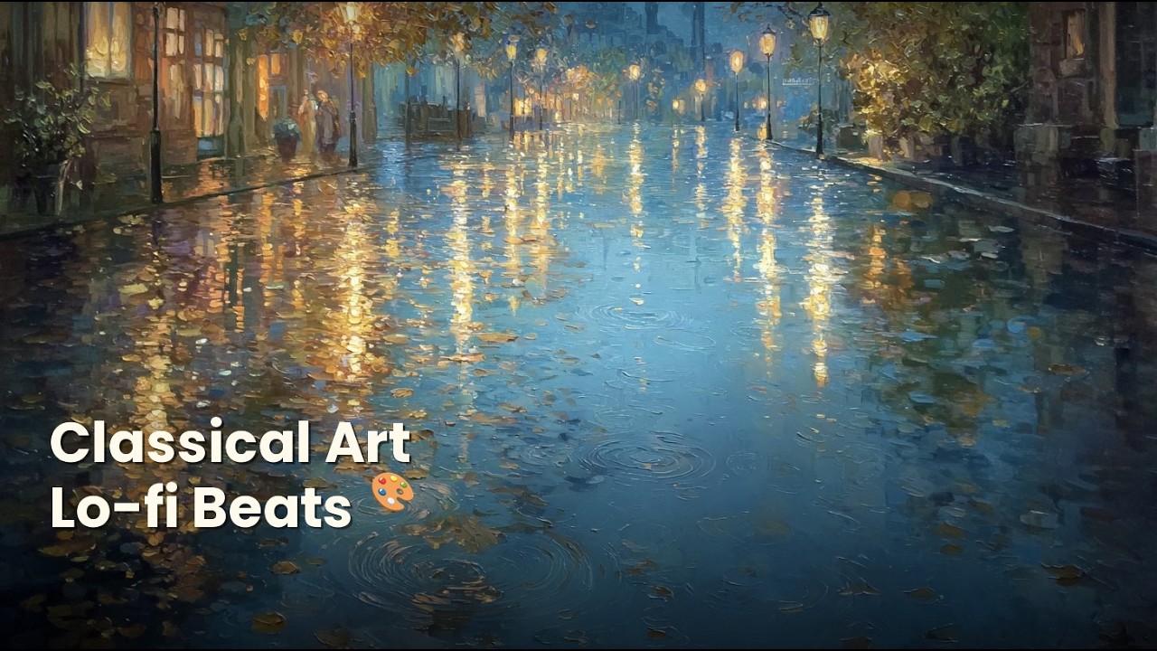 Cozy Rainy Night in the City 🌧️ Relaxing Rain Sounds & Piano for Sleep