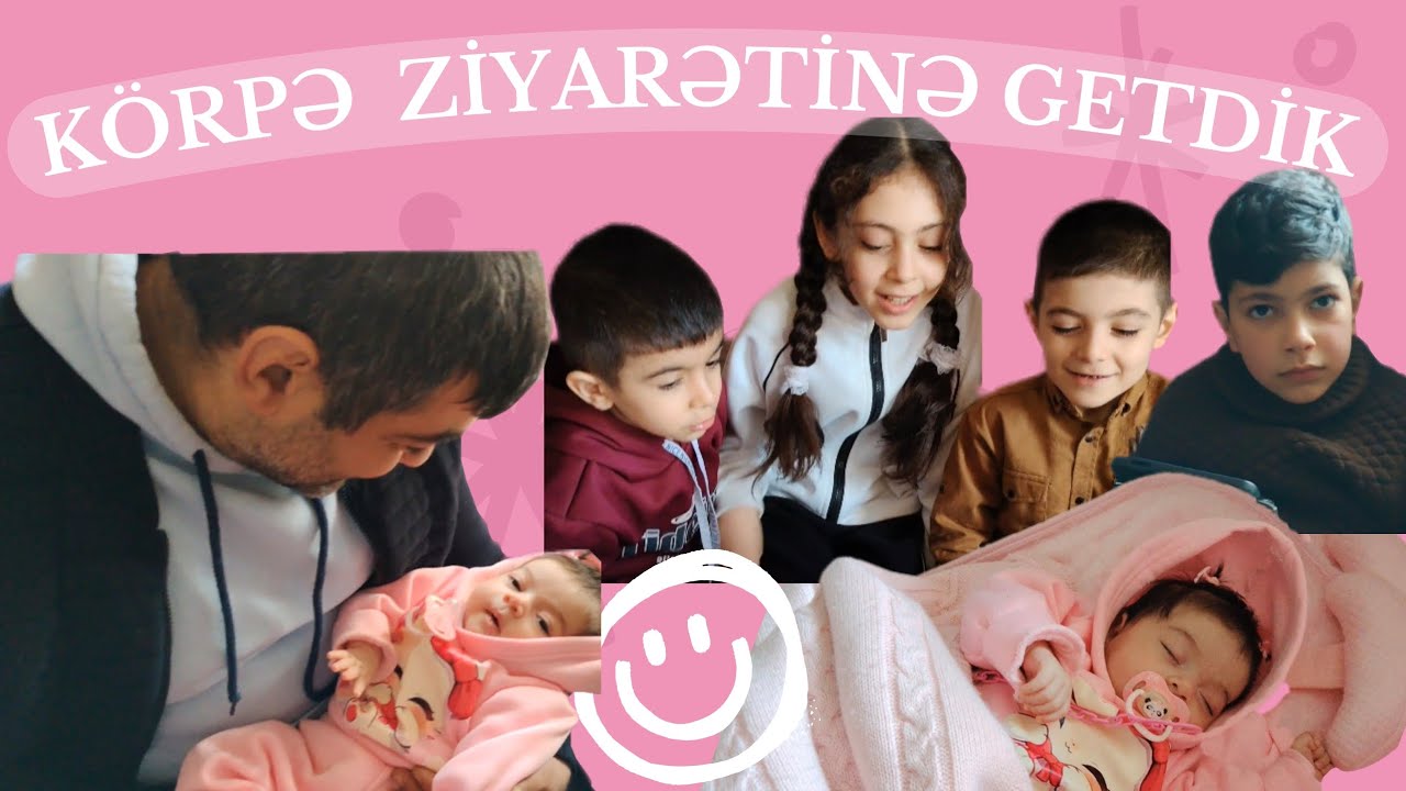 Yeni doğulmuş prensesi görməyə getdik😍 uşaqların reaksiyası🥰