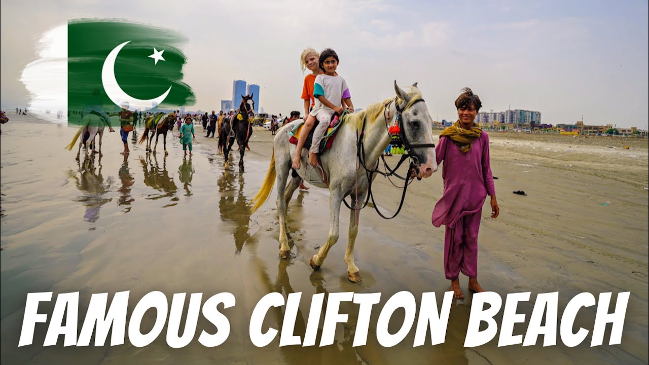 CLIFTON BEACH KARACHI: Horses, camels, buggies and an afternoon at Pakistan's famous beach!