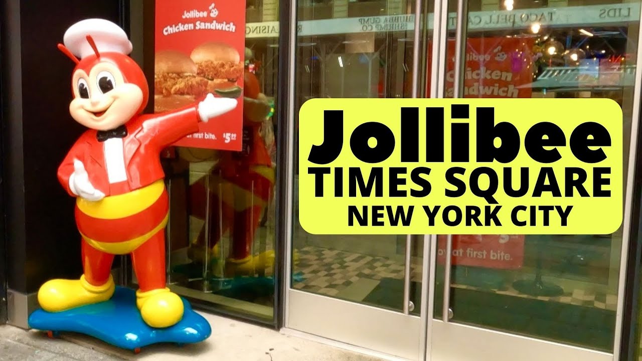 Jollibee Times Square l New York City                 #jollibee #timessquare #nyc #kapwing
