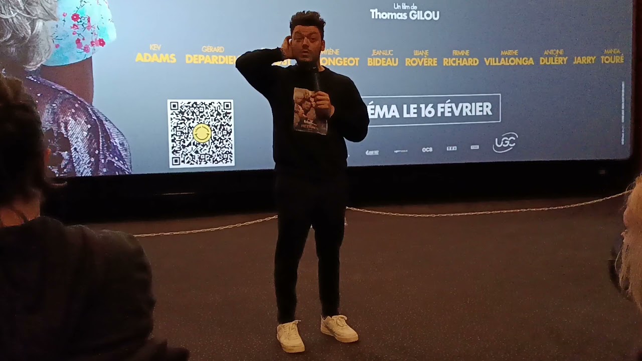 Avant première Maison de retraite avec la visite de Kev Adams