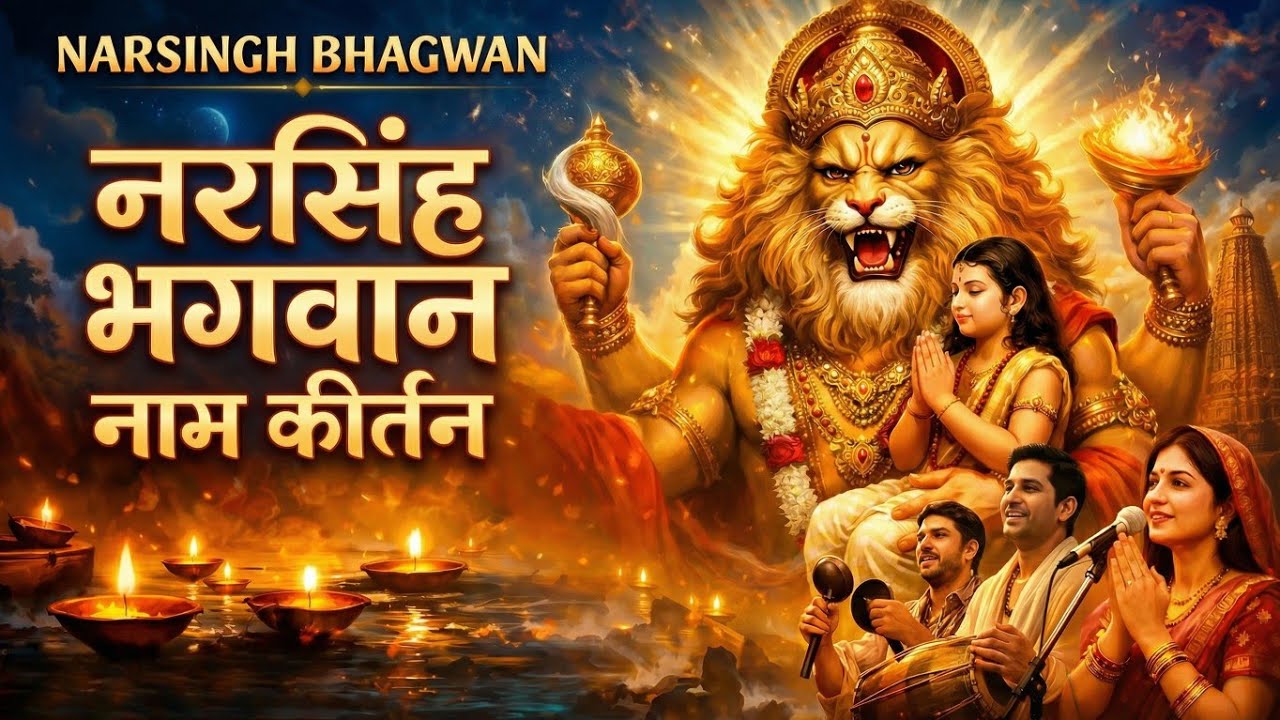 Narsingh Bhagwan Naam Kirtan | नरसिंह भगवान नाम कीर्तन | Protection Jap 
