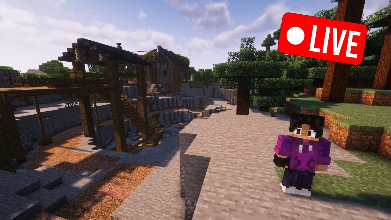 Jess Live! | Finishing Building a Quarry, and hanging on Neighbors later!