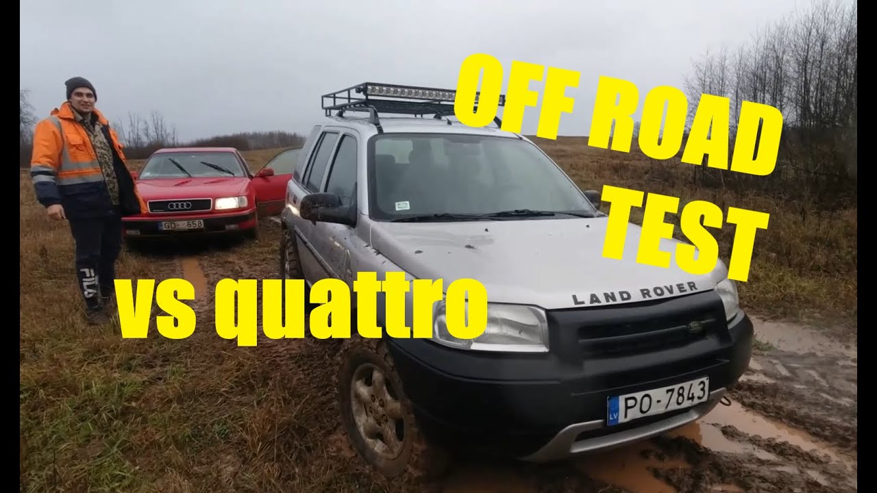 Смерть LAND ROVER/QUATTRO СИЛА/OFF ROAD/TEST