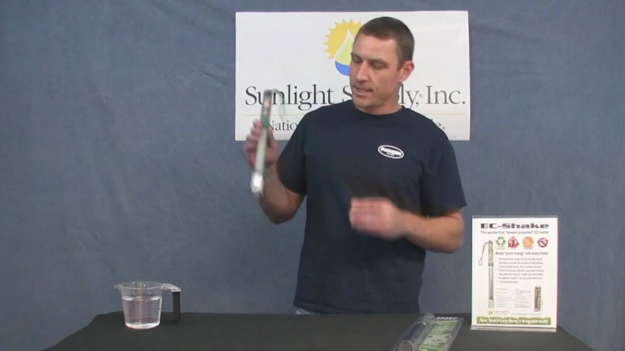 Sunlight Supply Presents the EC Shake Nutrient Meter