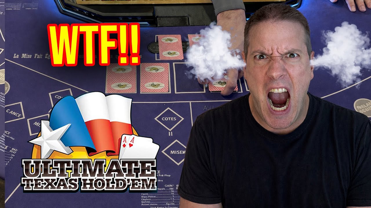 HE REALLY LOST IT THIS TIME!! INSANE ULTIMATE TEXAS HOLD'EM POKER SESSION!! #ultimatetexasholdem
