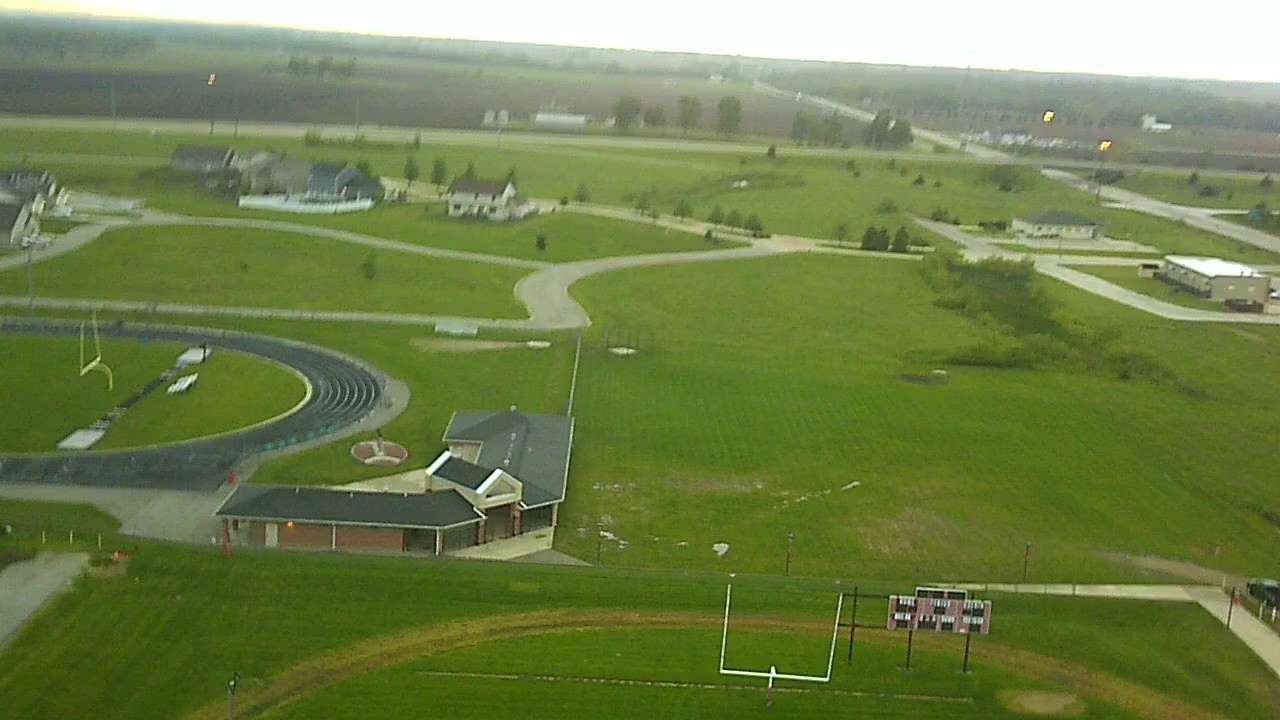 Drone Video Heyworth IL High School Crash