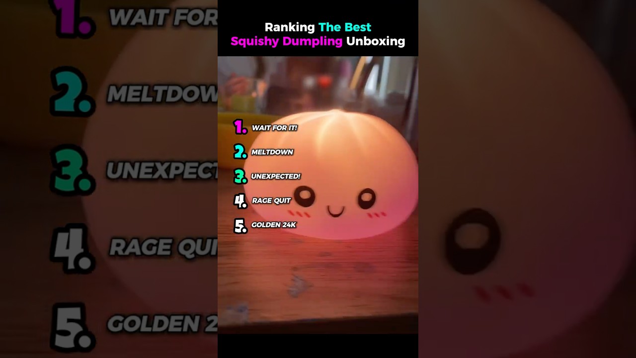 Ranking The Best Squishy Dumpling Unboxing