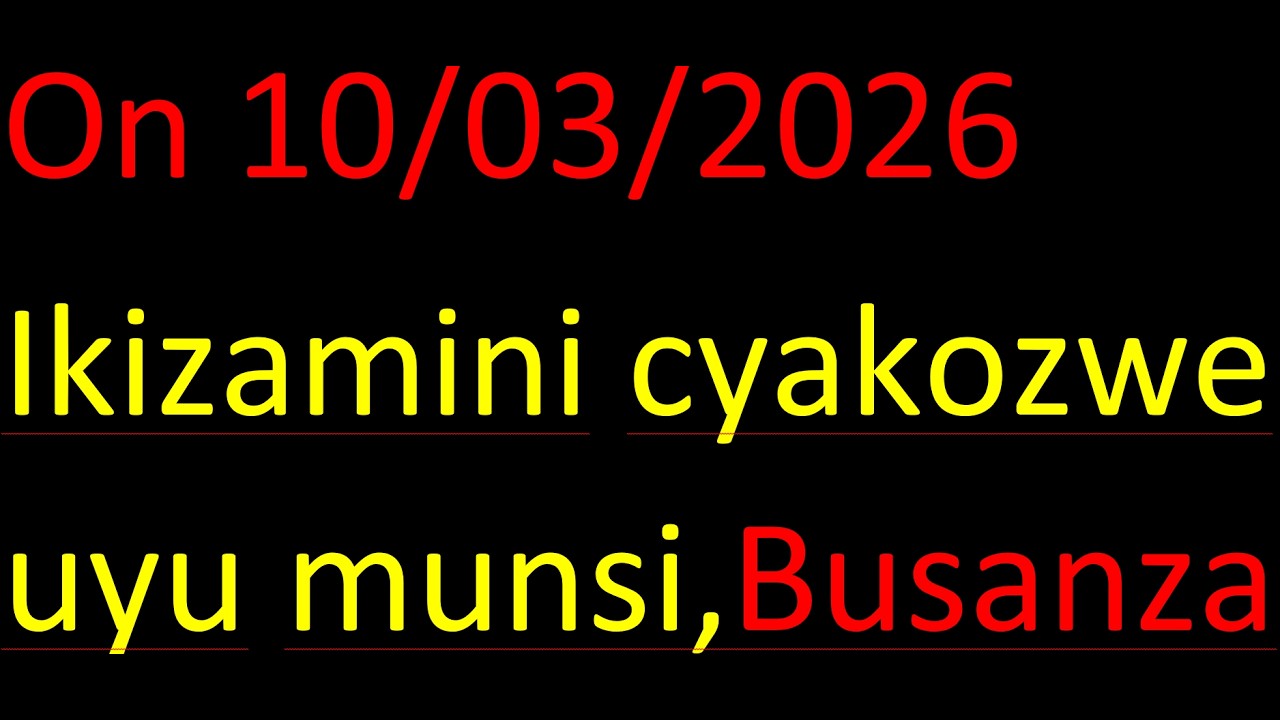 10 03🚨AMATEGEKO Y’UMUHANDA🚨IBIBAZO N’IBISUBIZO🚨🚔🚨BY’IKIZAMI CYA PROVISOIR  CYAKOZWE UY MUNSI 2026