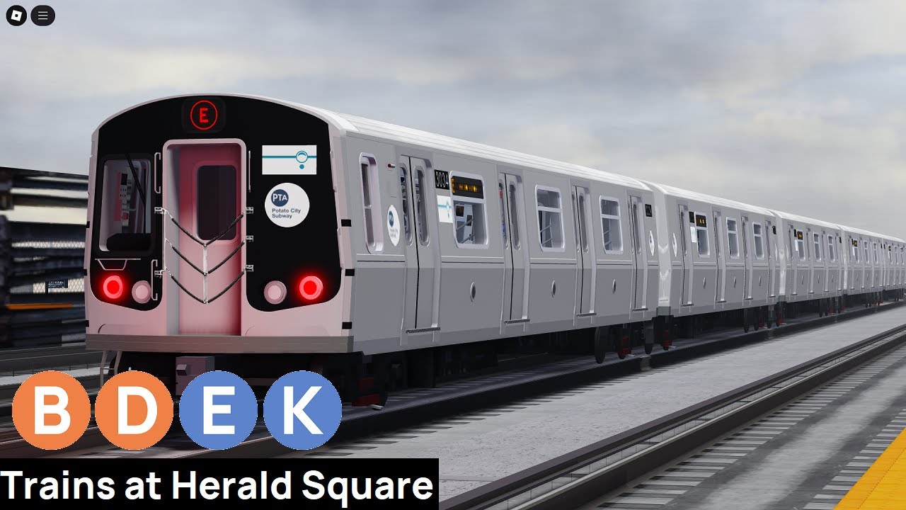 ROBLOX | PTA 5th Avenue | B, D, E and K Trains at Herald Square
