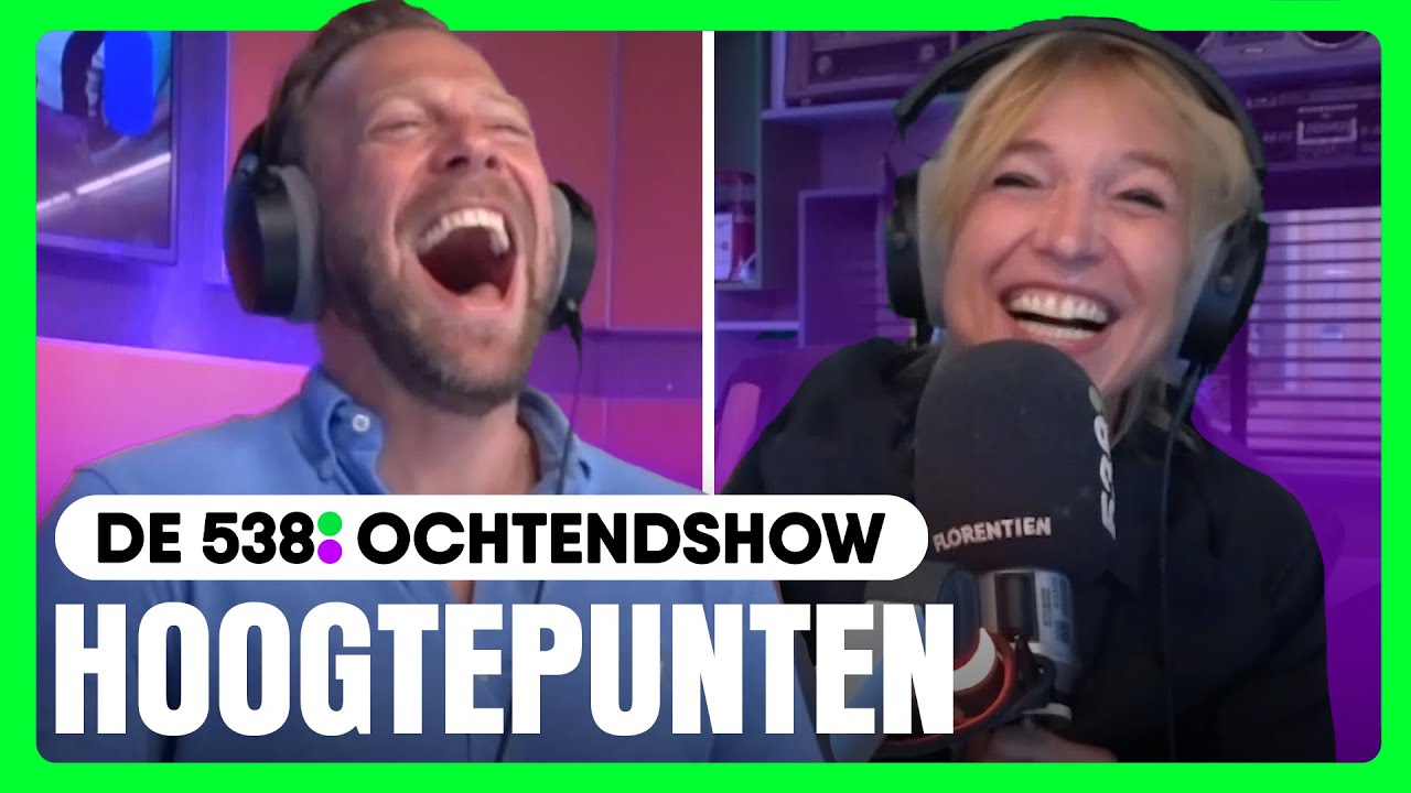 Florentien over verkeersruzie: 'Was een héél klein tikje' 😳 | Het Beste van De 538 Ochtendshow