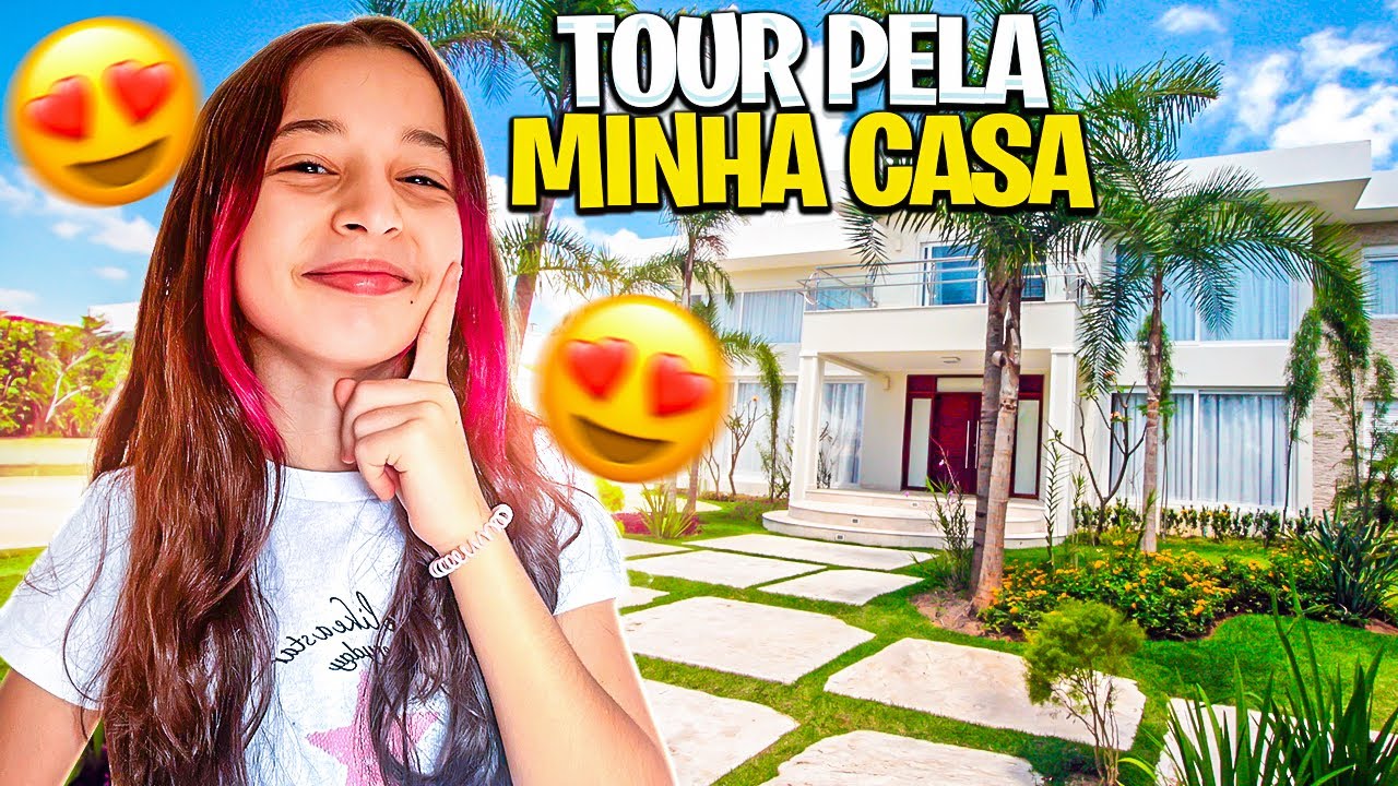 TOUR PELA MINHA CASA * Mostrei tudo