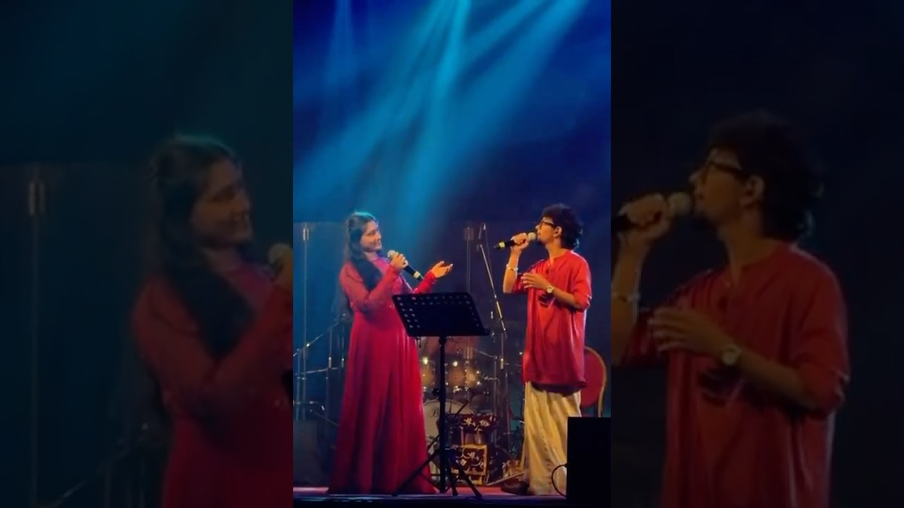Anusree Sreerag again a romantic song 🥰| anusree sreerag duet #sreerag #anuraag #ss9 #