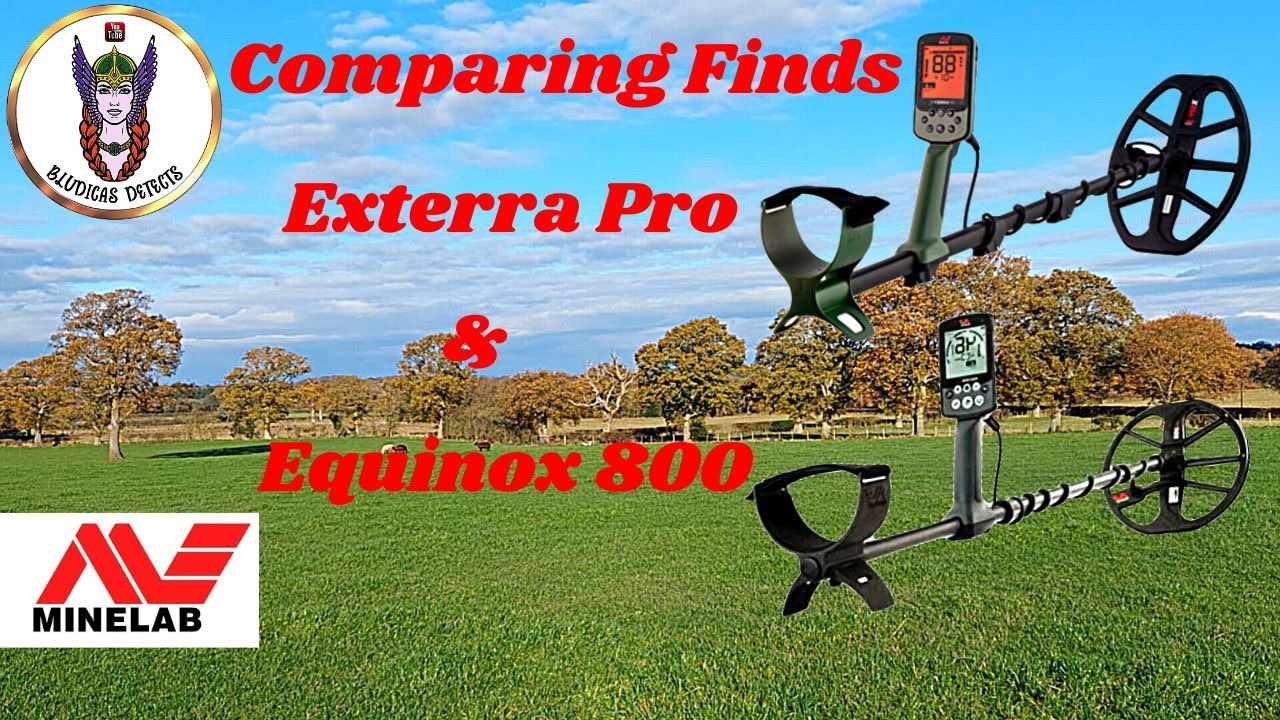 Comparing Finds Exterra Pro & Equinox 800.... Metal Detecting Cumbria UK.
